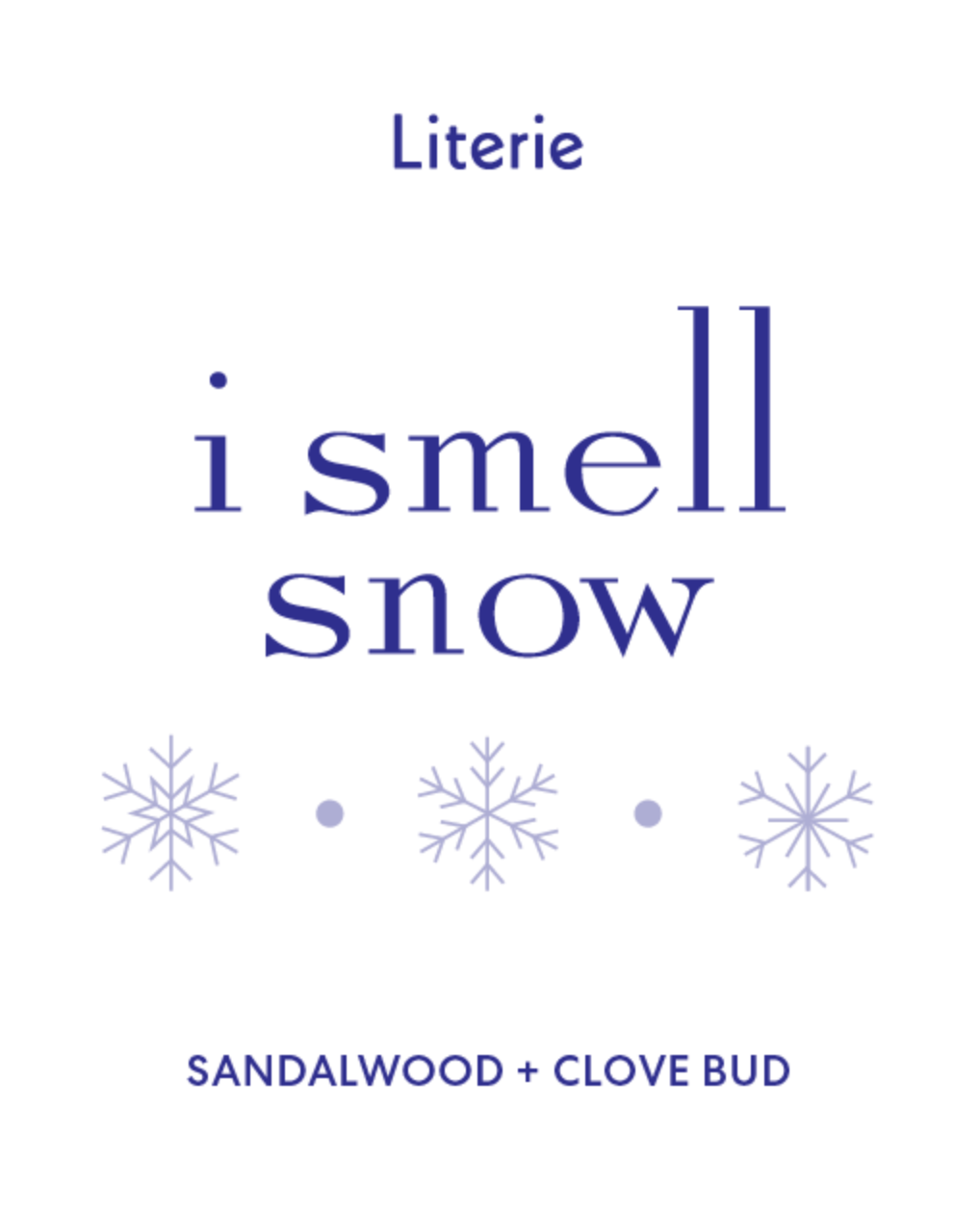 “I Smell Snow” Gilmore Girls–Inspired Candle | Cozy Winter Scent