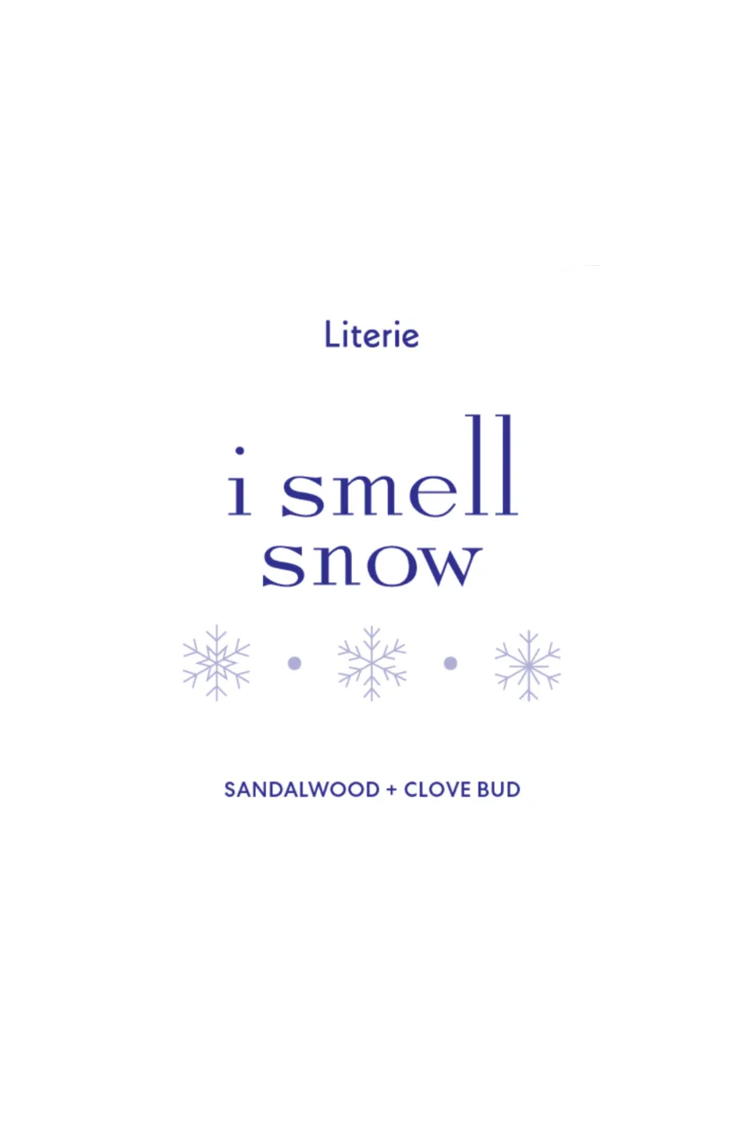 “I Smell Snow” Gilmore Girls–Inspired Candle | Cozy Winter Scent