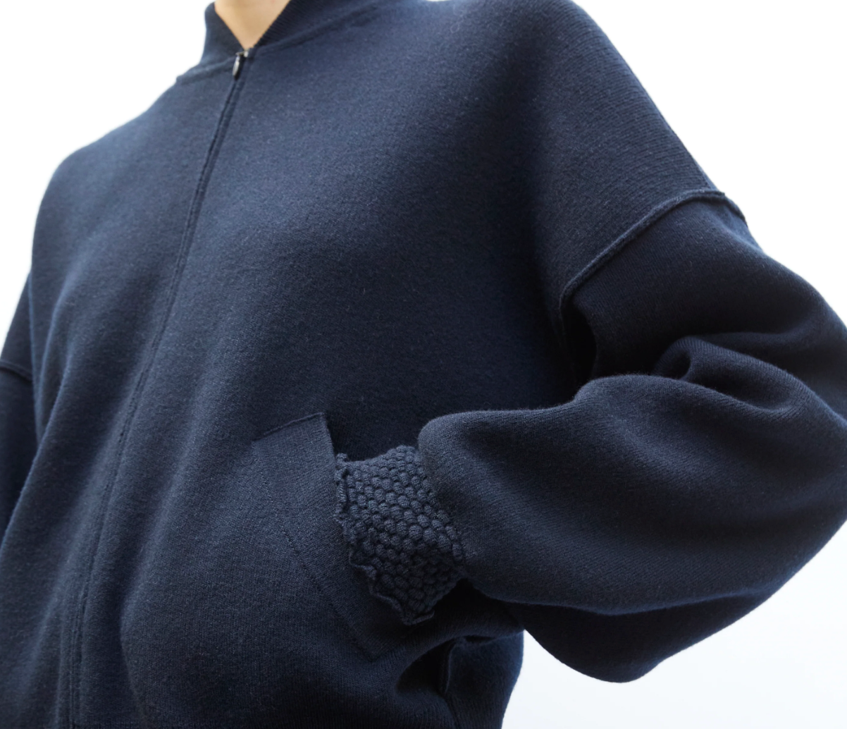 Escale Knit Bomber Jacket