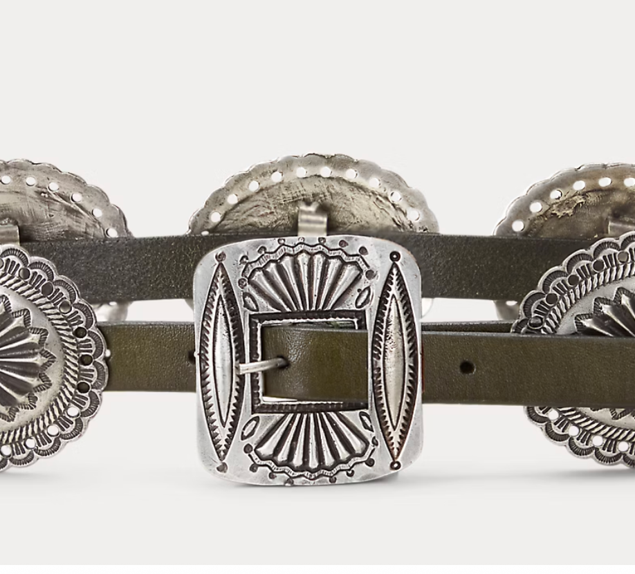 Distressed Leather Belt