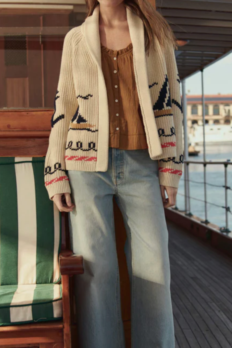The Sailboat Lodge Cardigan