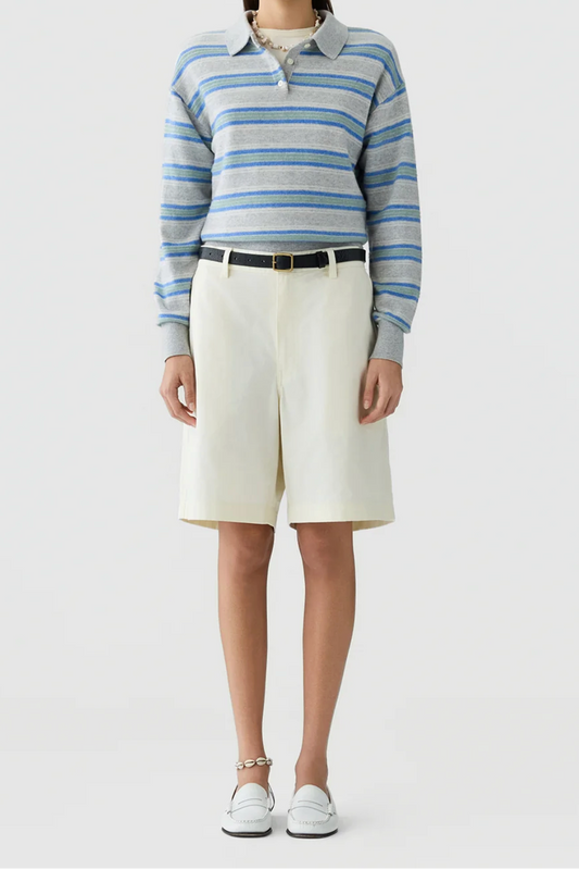 Collegiate Stripe Polo