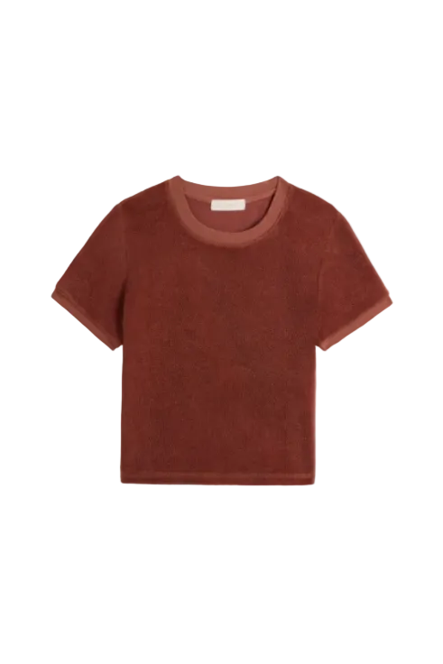 Carpi Terry Crew Neck Tee