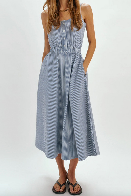 Daphne Dress in Cotton Poplin