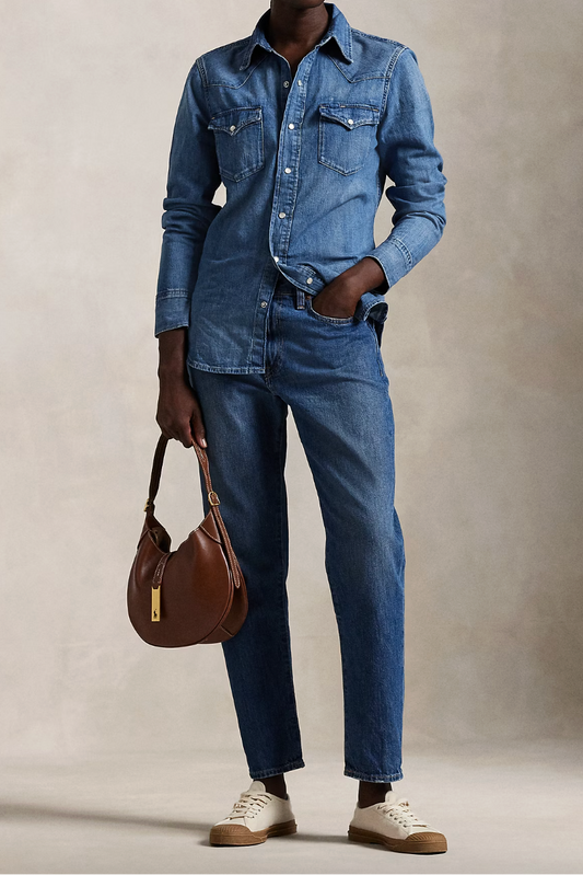 Denim Western Shirt