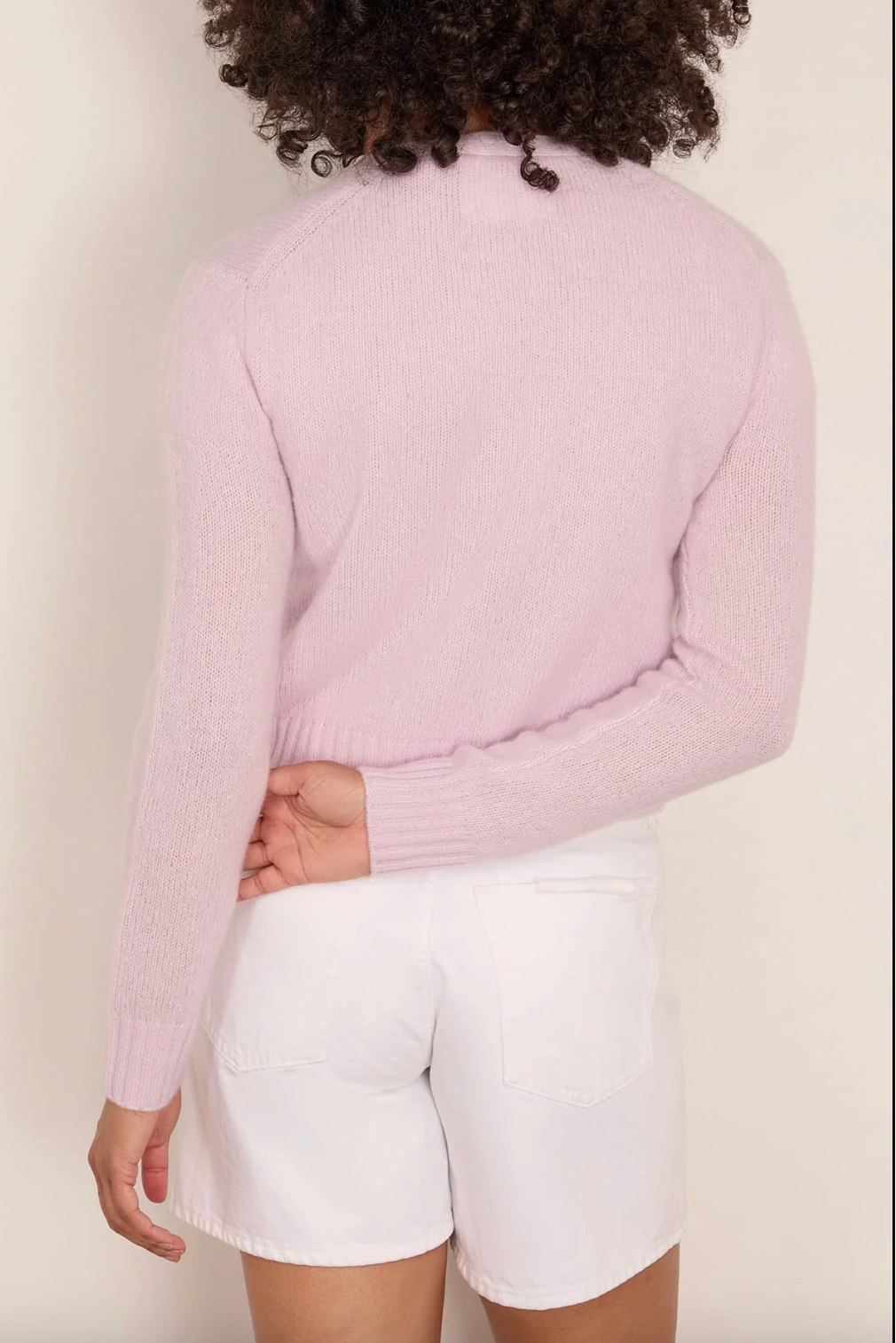 Marionette Cardigan in Soft Dahlia