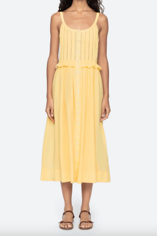 Alberte Solid Tank Dress