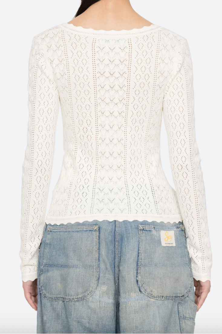 Georgia Knit Long-Sleeve Top