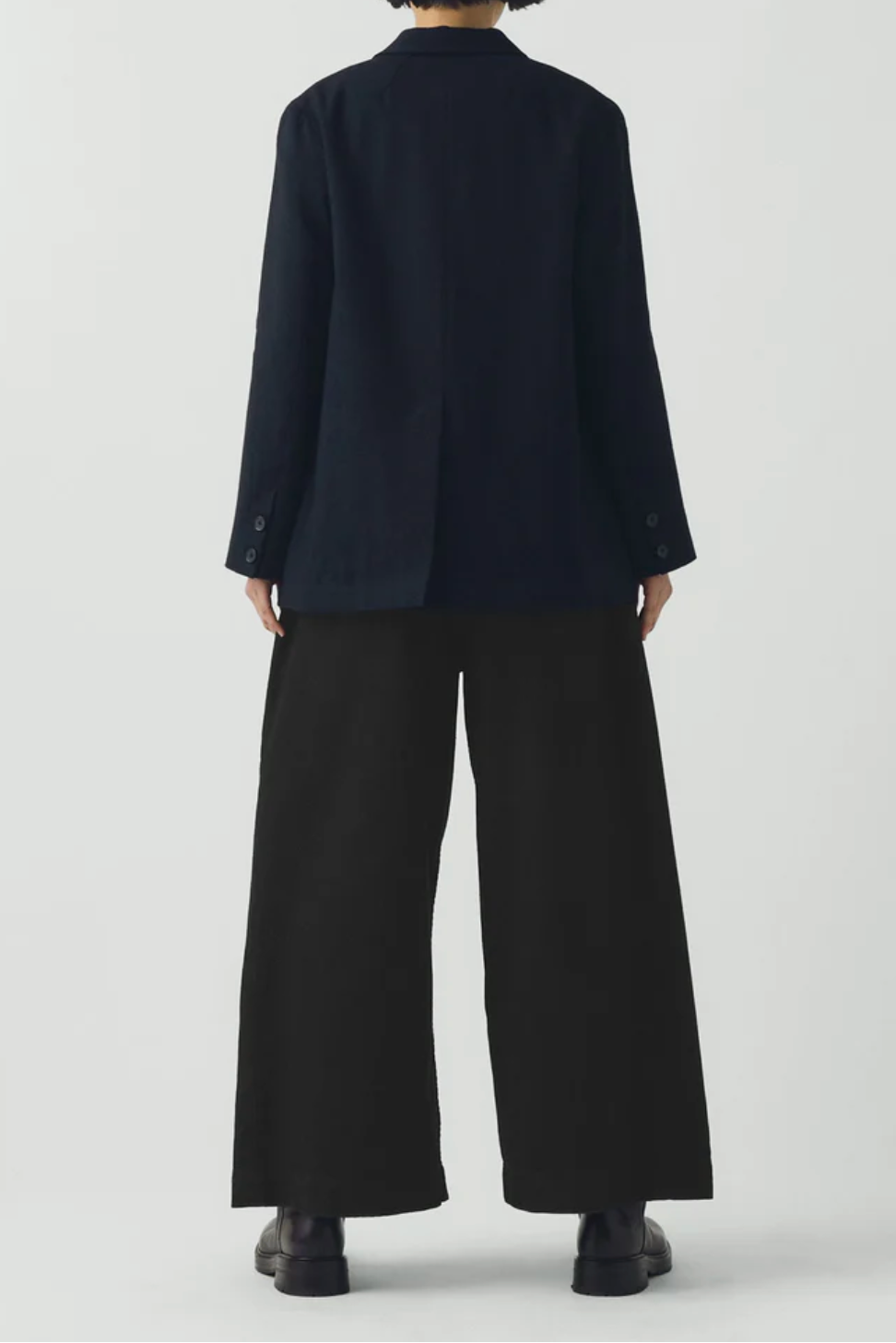 Wool Double Breasted Jacket