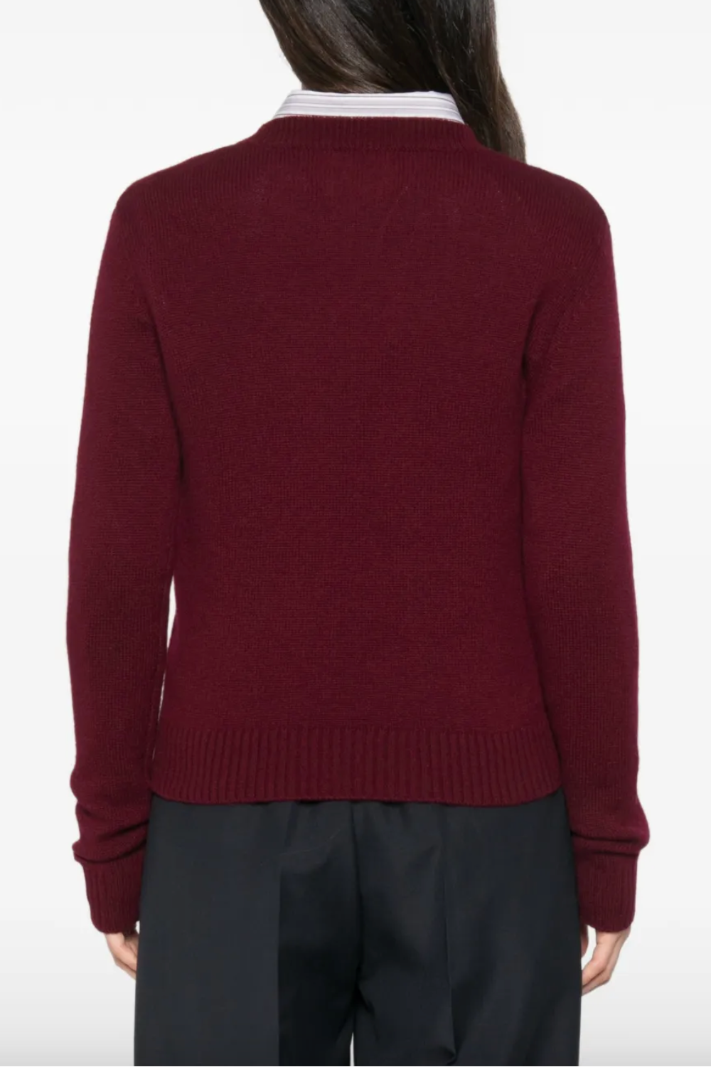 Mable Sweater in Deep Plum