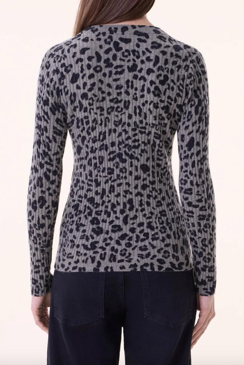 Sweater Bibi Leo in Marl Kaki
