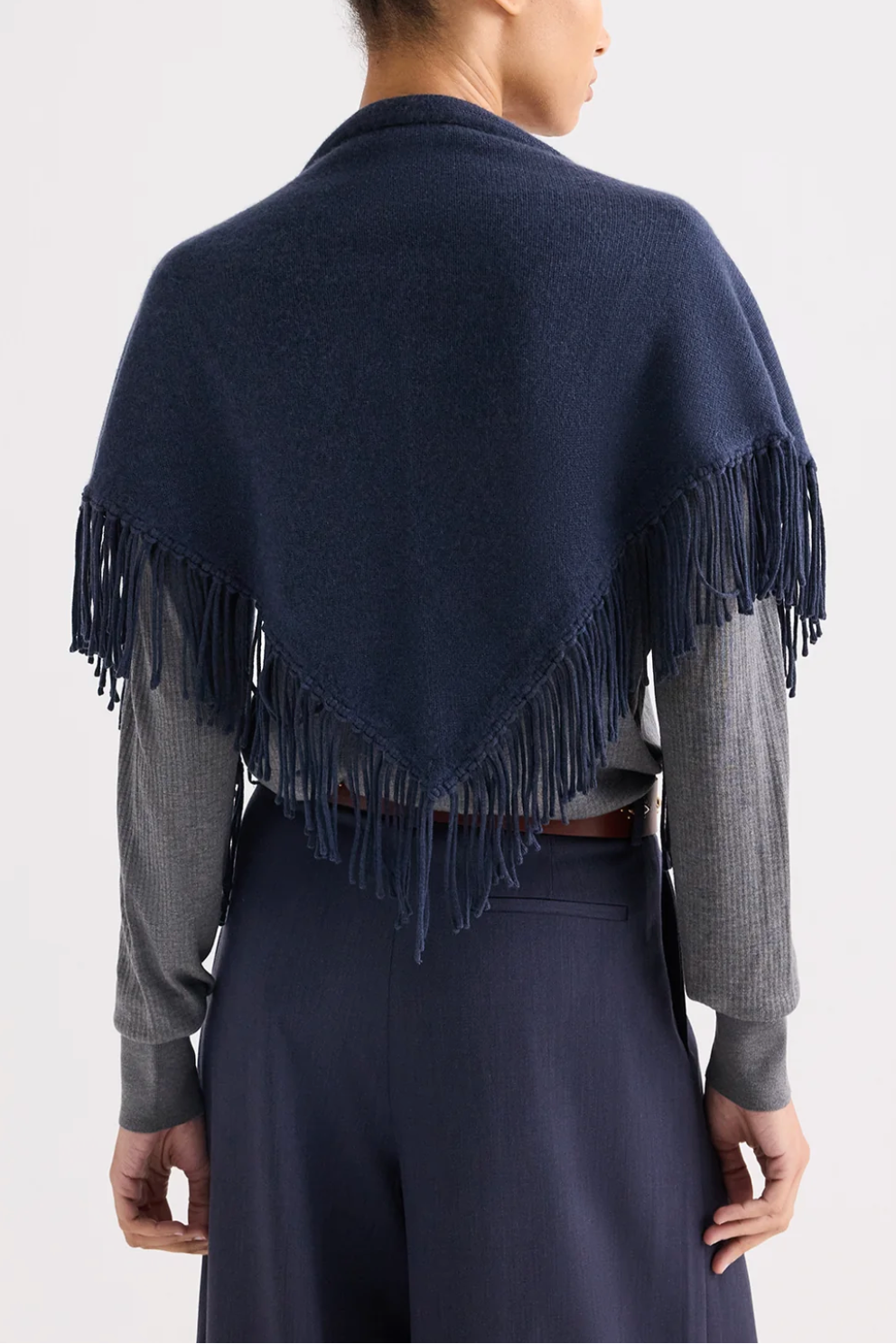Fringe Triangle Scarf
