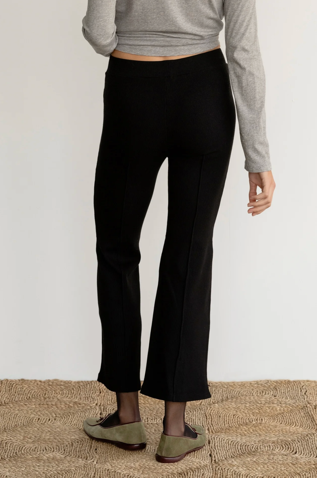 The Rib Kick Flare Pant