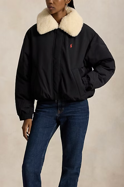 High Collar Down Puffer Jacket