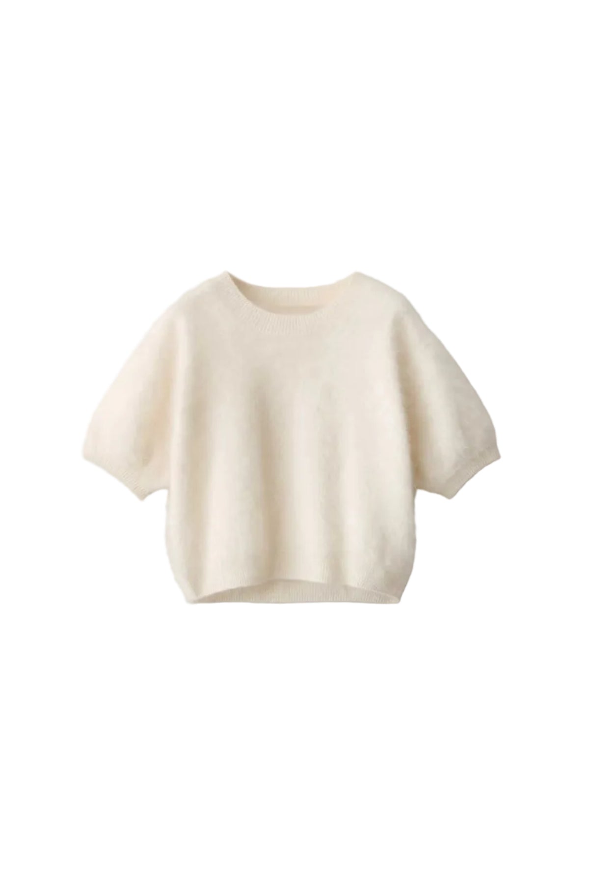 Juniper Sweater in Cream Brushed