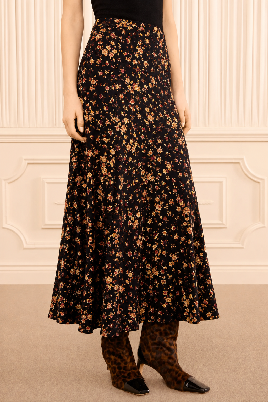 Paola Jersey Skirt