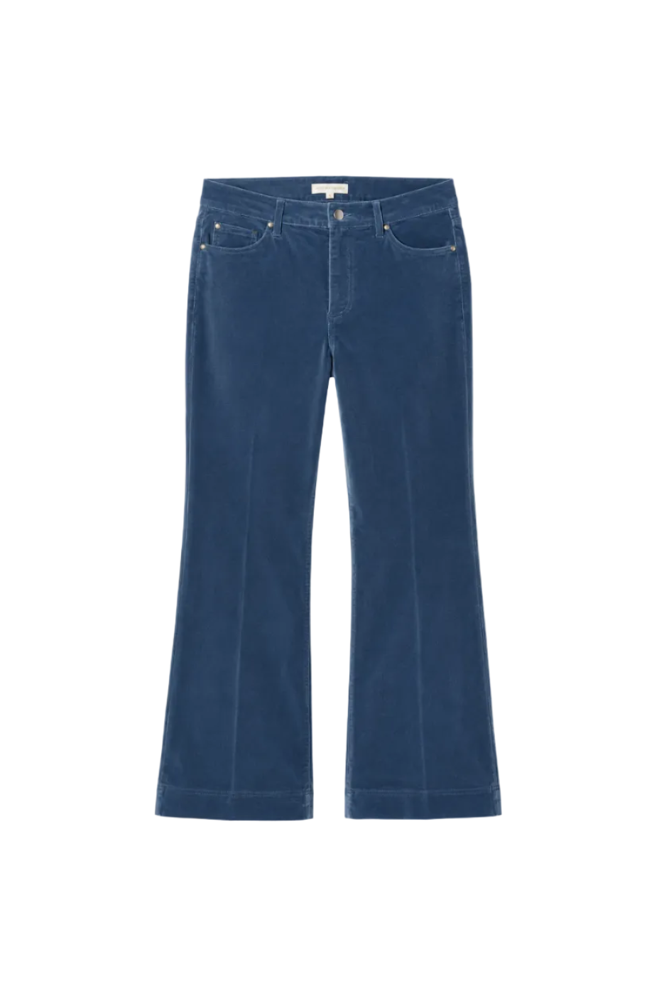 Kendall 5-Pocket Jean in Dutch Blue Velveteen