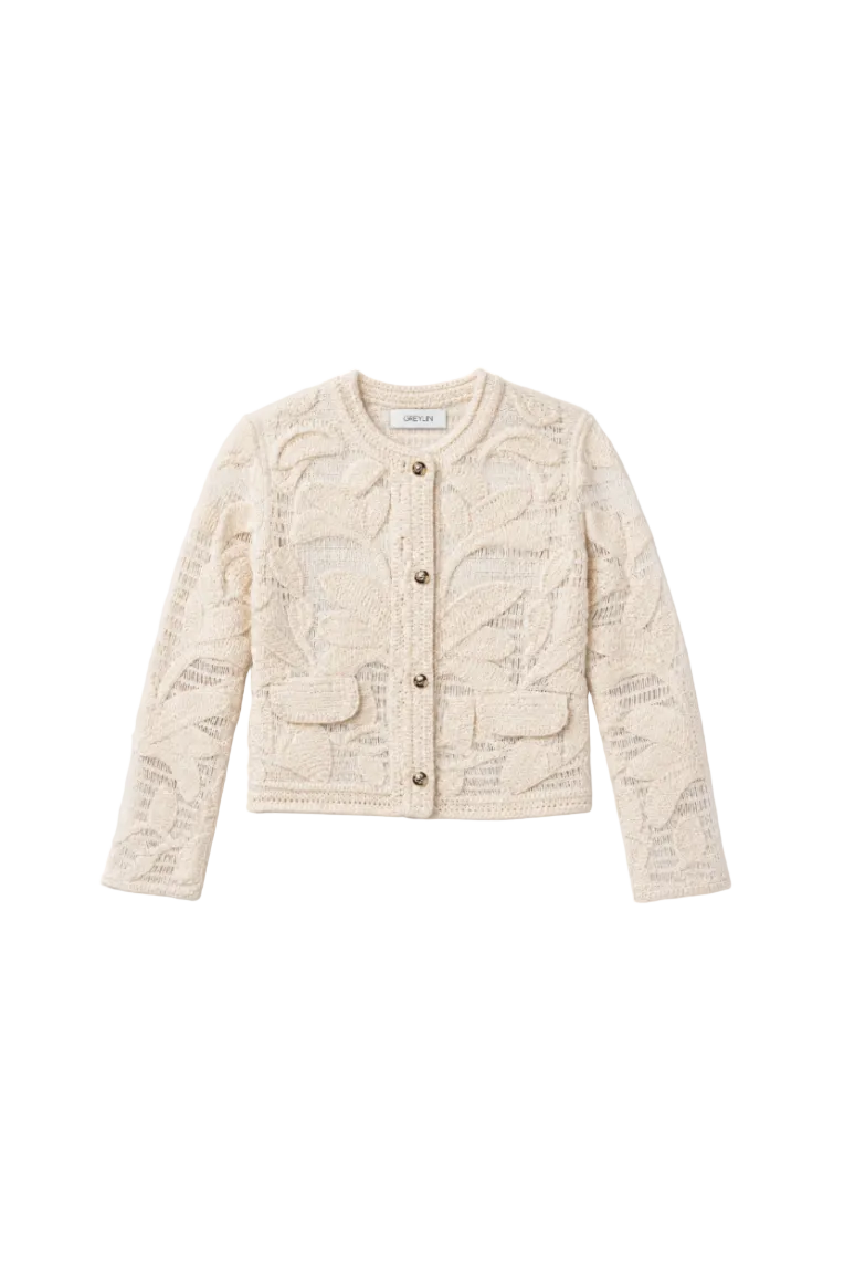 Sutton Open Crochet Cardigan