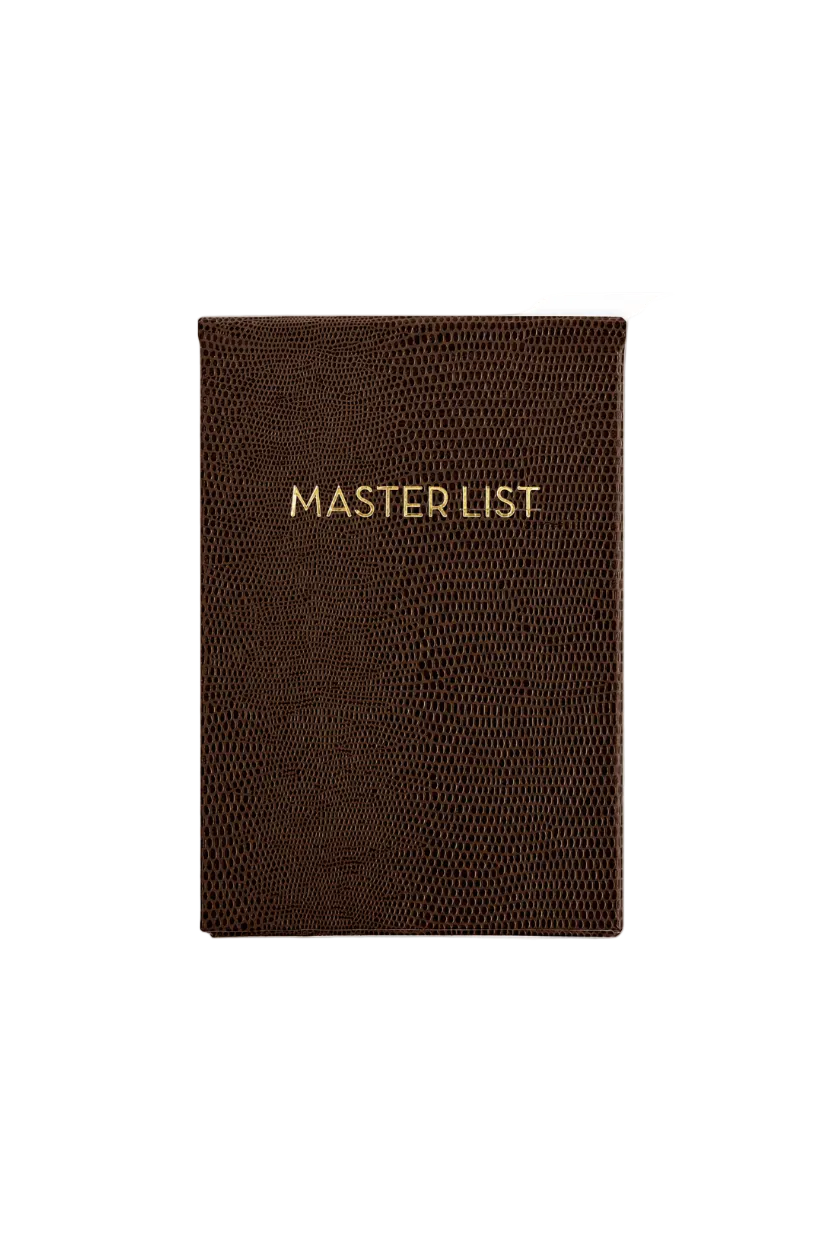 Note Pad - Master List