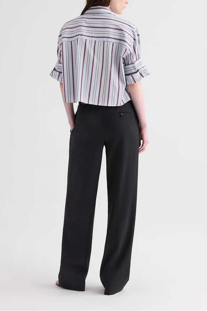 Next Ex Shirt in Lt Gry Multi