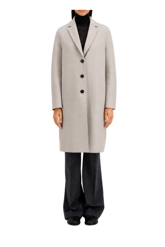 Women Overcoat Pressed Wool