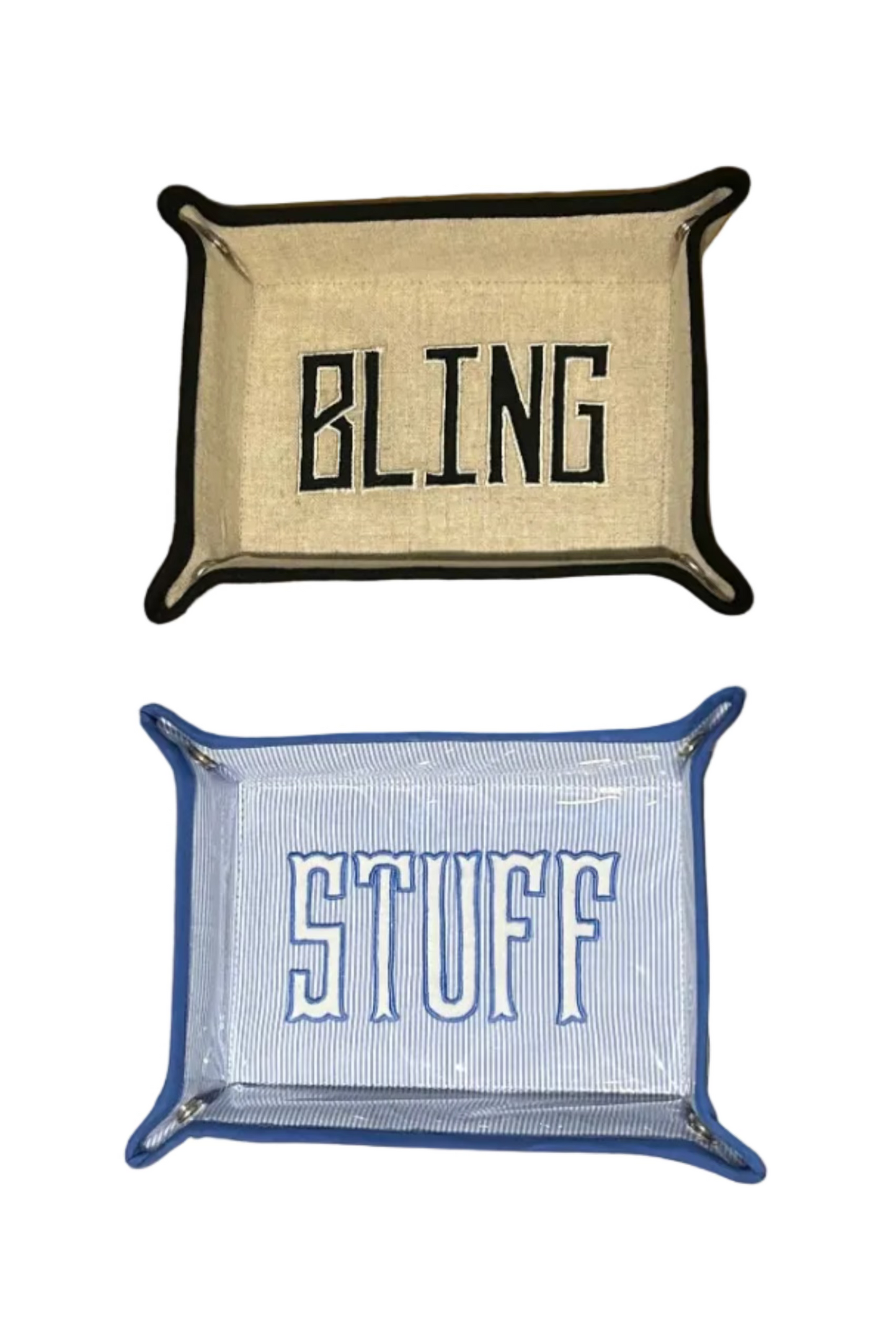 "BLING" & "STUFF" Snap Trays