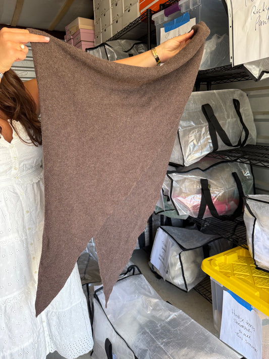 Cashmere Triangle Scarf