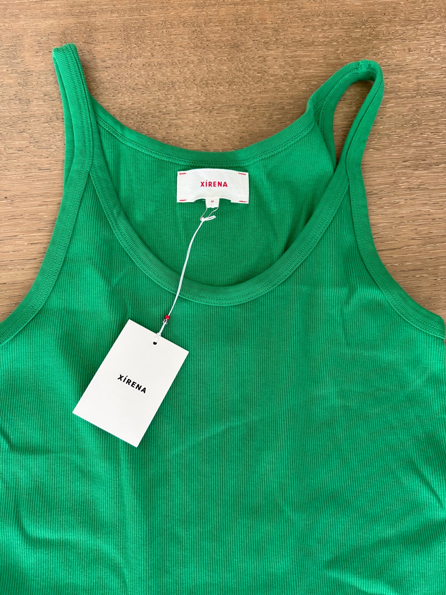 Beckett dress in Grassy Green