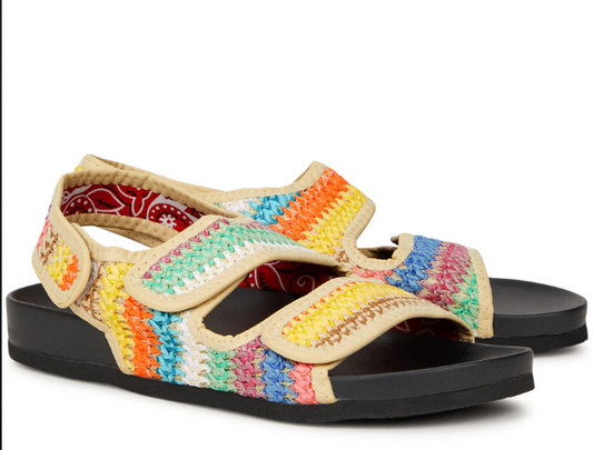 Apache Raffia Multi Sandal