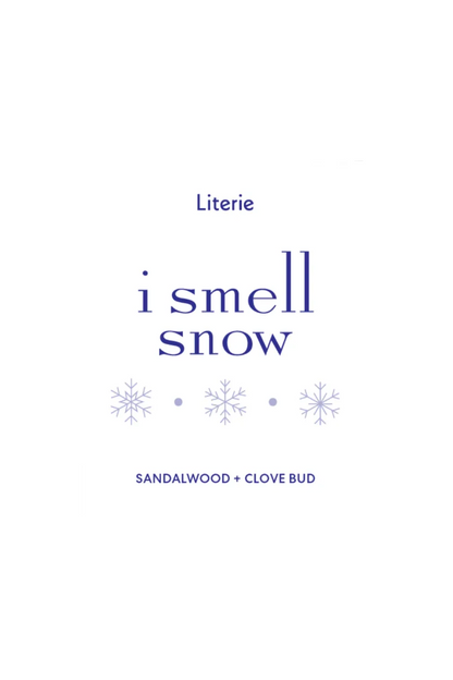 “I Smell Snow” Gilmore Girls–Inspired Candle | Cozy Winter Scent