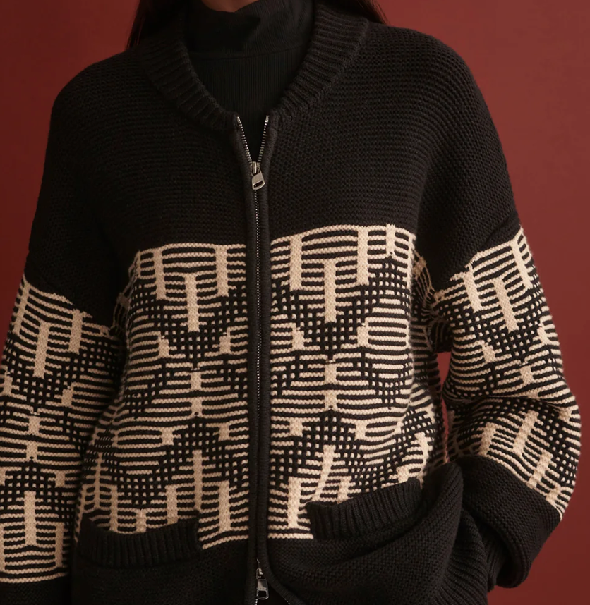 Linnea Fairisle Knit Jacket