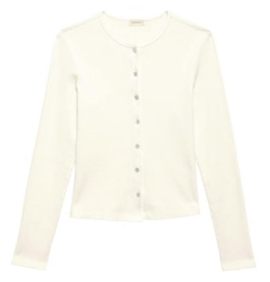 Rib Cardi Top