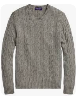 Cable Cashmere Sweater