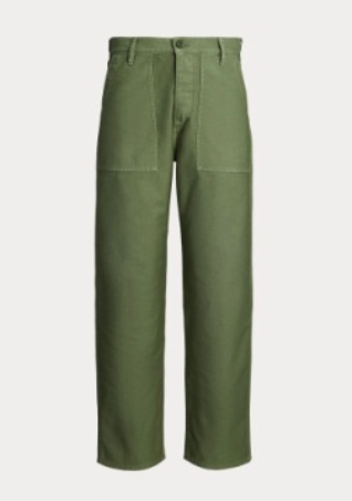 16/1 CTN REV SATEEN-WVN-ANKLE-STRAIGHT-PANTS