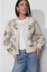 Skylar Cozy Floral Cardigan