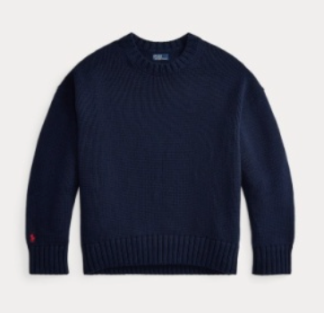 21/2 COTTON-LONG SLEEVE-CREW NECK-PULLOVER-SWEATER