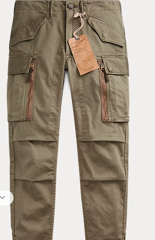 RRL Stretch Skinny Cargo Pant