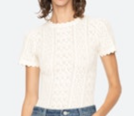 GEORGIA KNIT S/SLV TOP