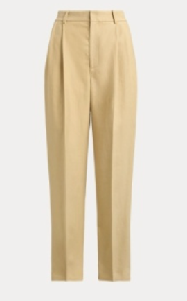 16/2 Hemp Plainwve Ankle Pants