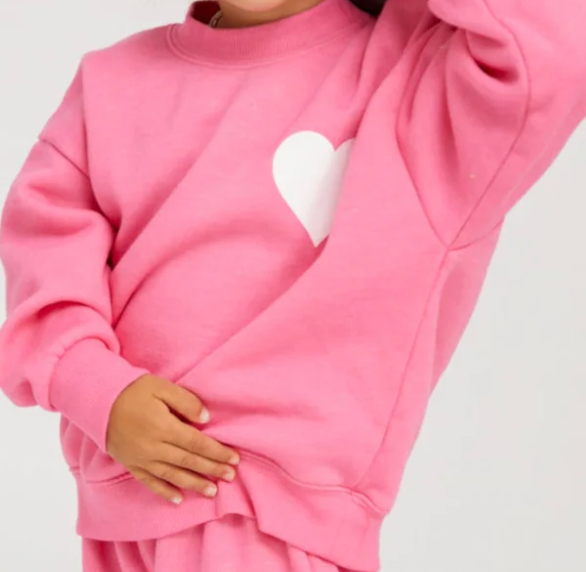 HEART SWEATSHIRT - KIDS