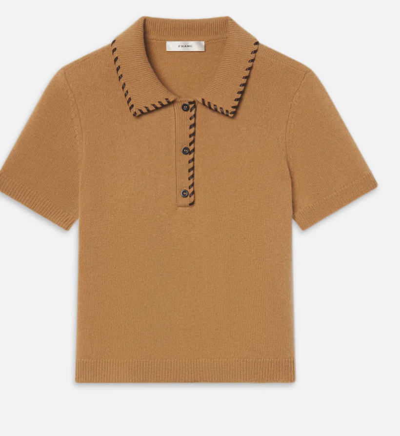 The Leather Stitch Polo