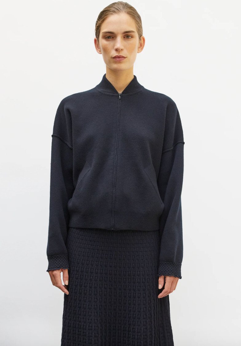 Escale Knit Bomber Jacket