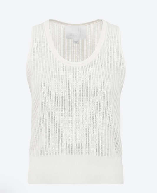 Ete Pointelle Knit Tank