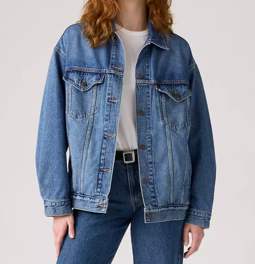 Vintage Denim Trucker Jacket