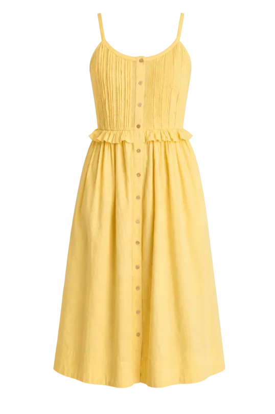 Alberte Solid Tank Dress
