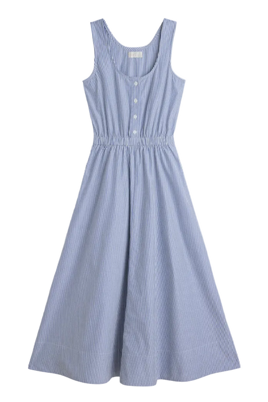 Daphne Dress in Cotton Poplin
