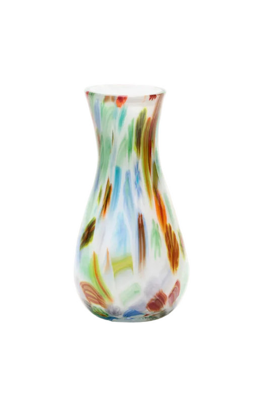White/Rainbow Bud Vase