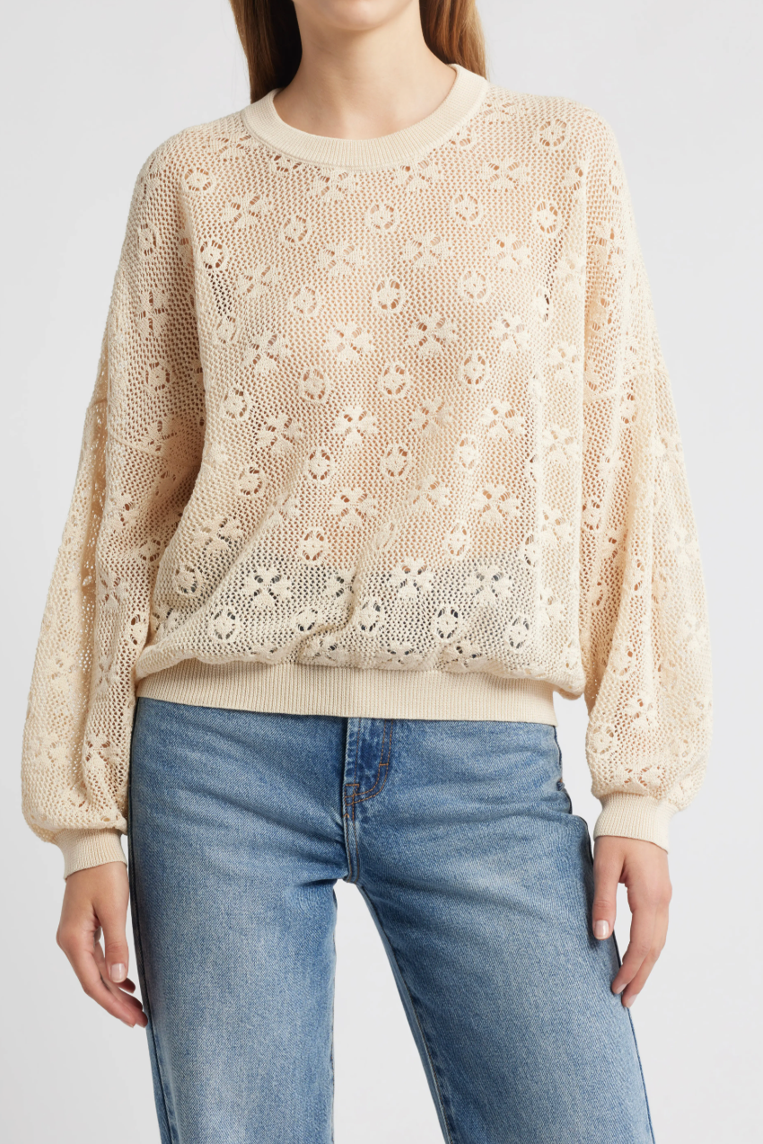 The Crochet Pullover