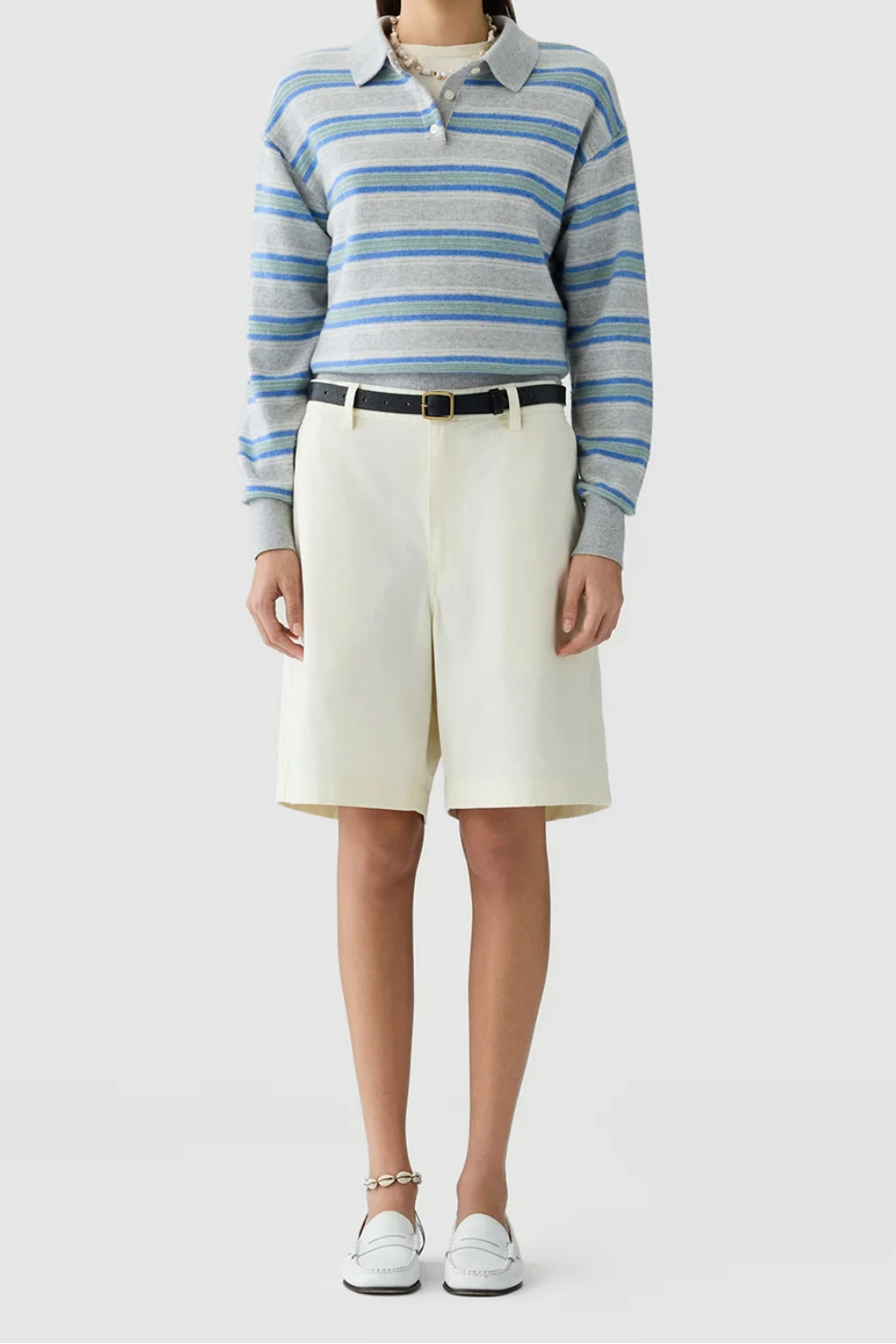 Collegiate Stripe Polo