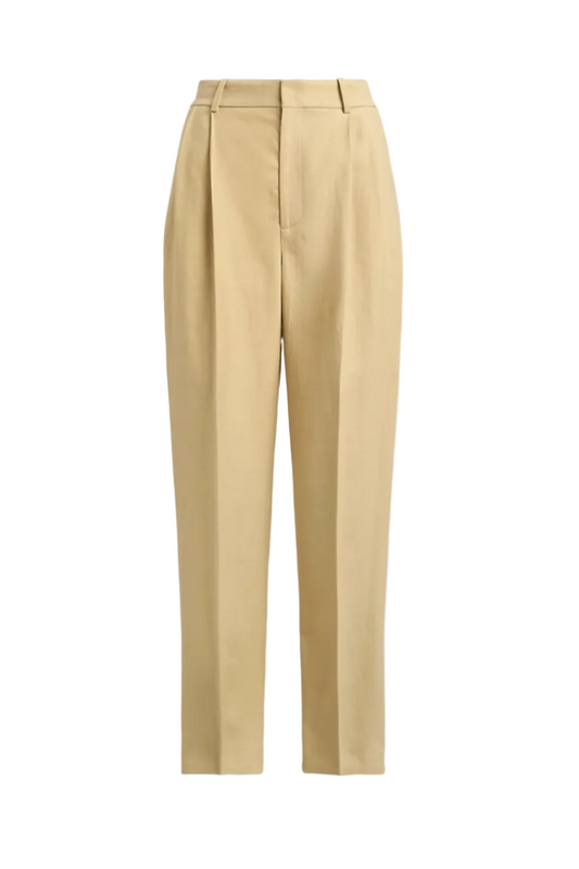 Hemp Pleated Tapered Pant